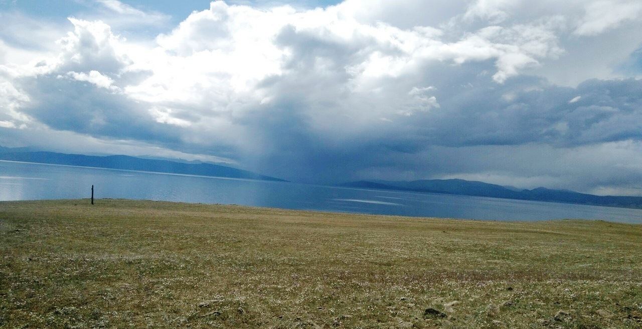 Lake Khövsgöl – Rainy clouds over Lake Khövsgöl