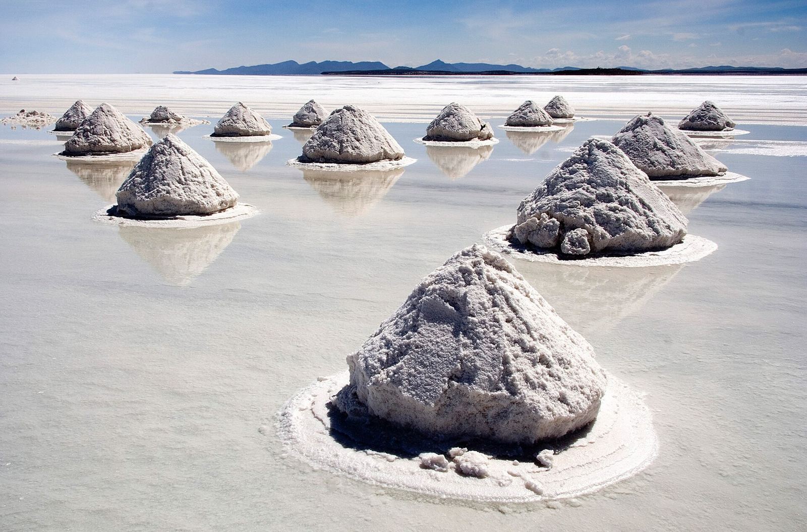Salar de Uyuni – Piles of Salt Salar de Uyuni Bolivia Luca Galuzzi 2006 a